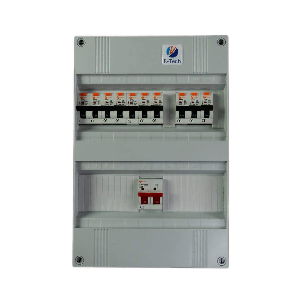 1 fase groepenkast 10 groepen (aardlekautomaat) - Image 3