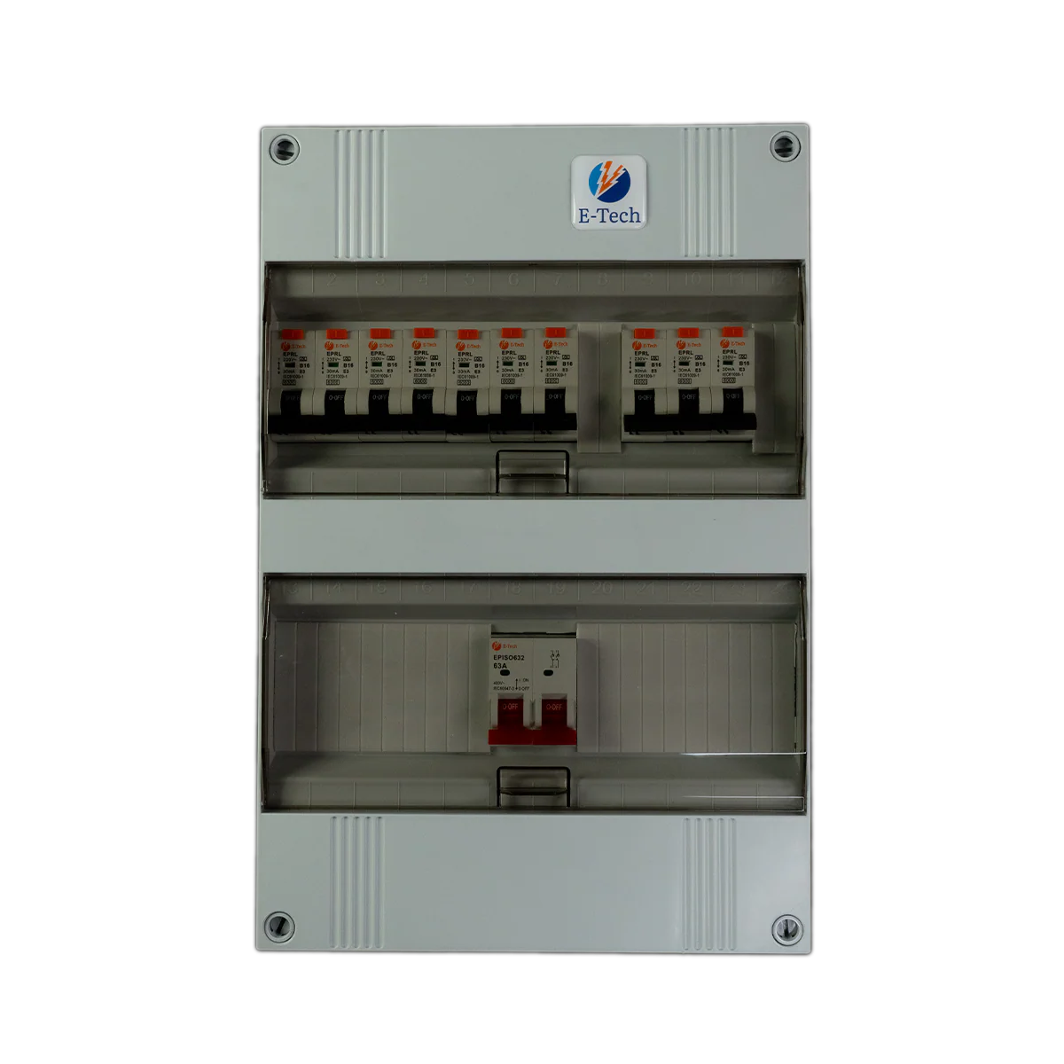 1 fase groepenkast 10 groepen (aardlekautomaat) - Image 4
