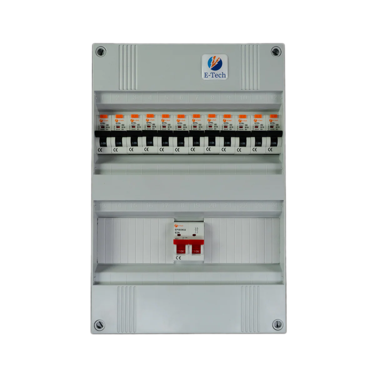 1 fase groepenkast 12 groepen (aardlekautomaat) - Image 3