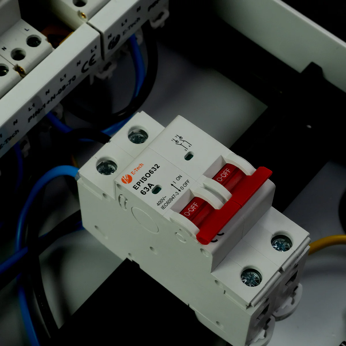 1 fase groepenkast 12 groepen (aardlekautomaat) - Image 6