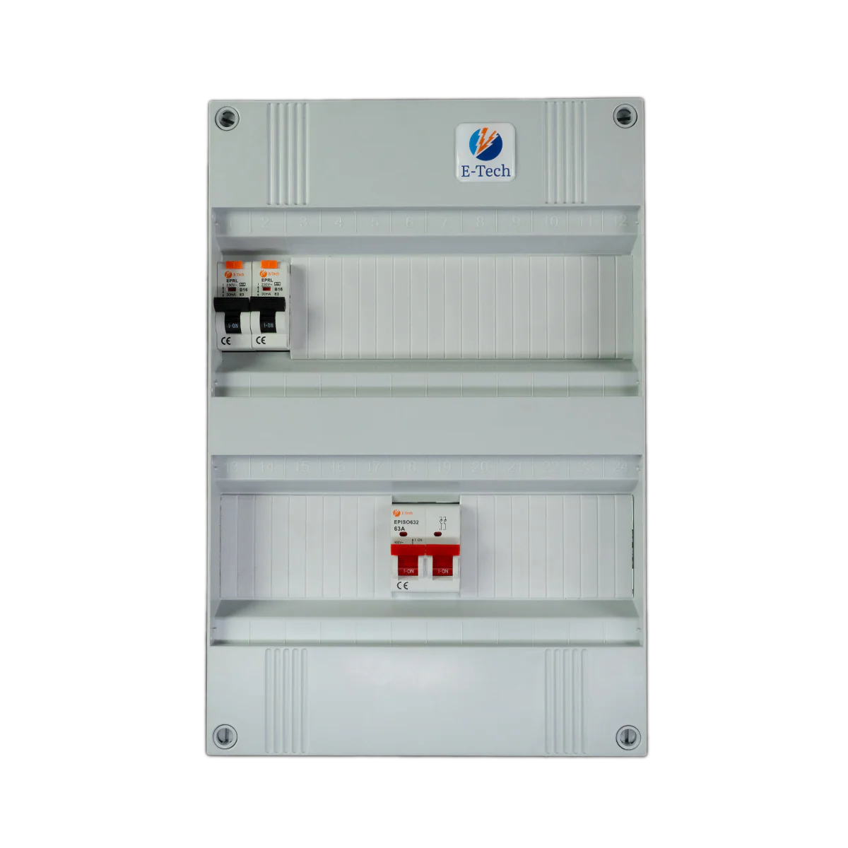1 fase groepenkast 2 groepen (aardlekautomaat) - Image 3