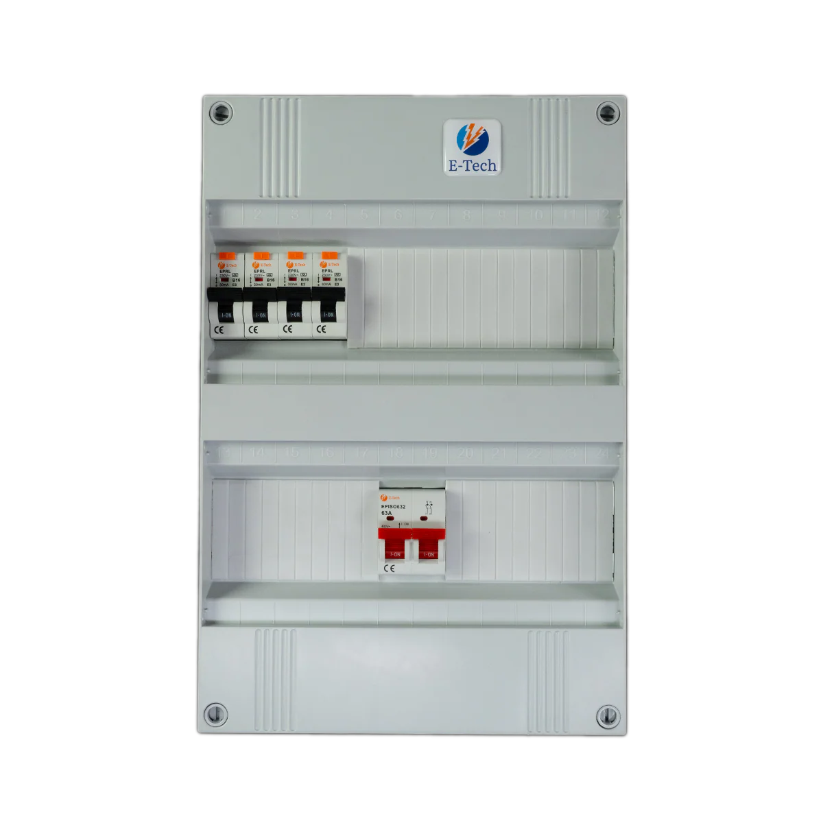 1 fase groepenkast 4 groepen (aardlekautomaat) - Image 3