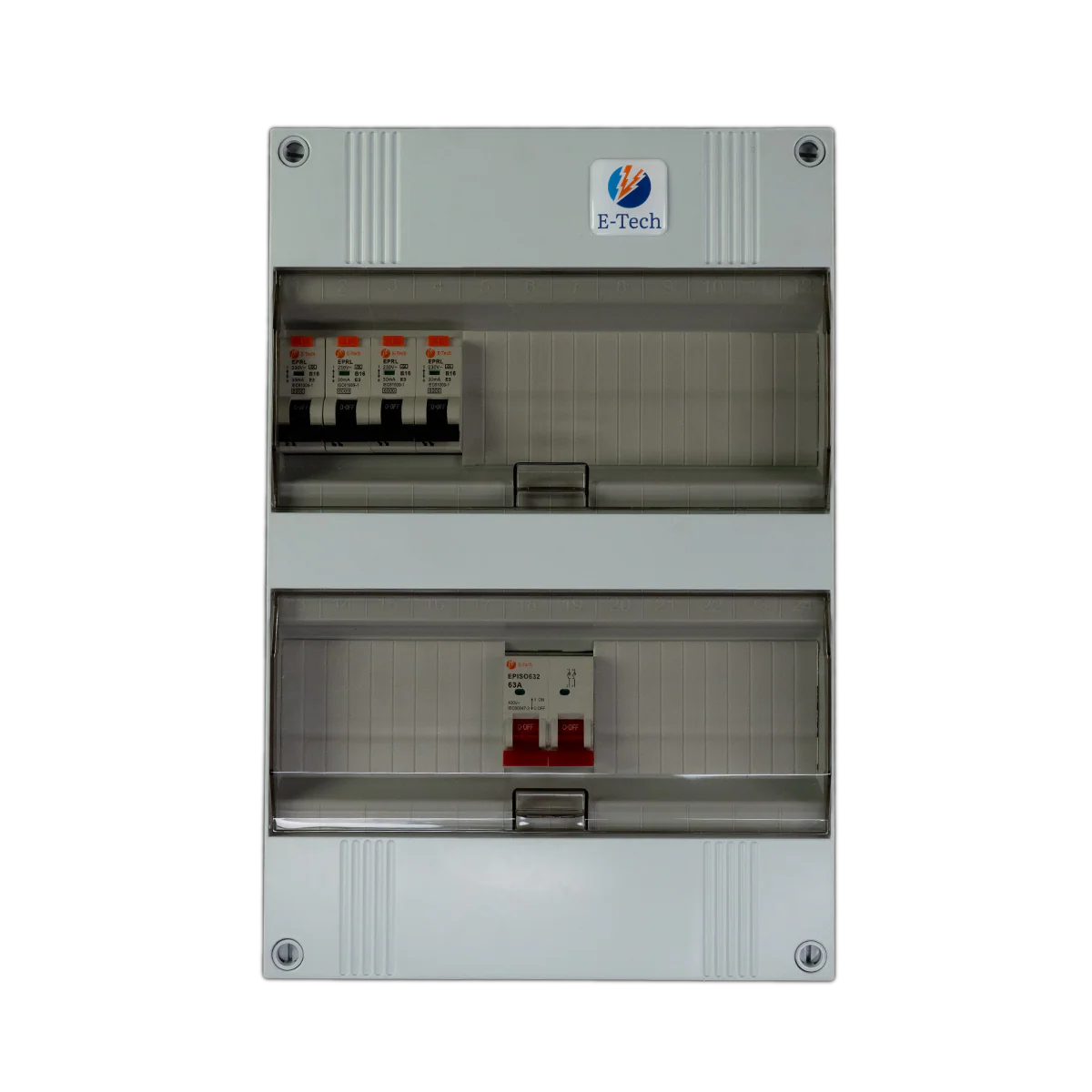 1 fase groepenkast 4 groepen (aardlekautomaat) - Image 4