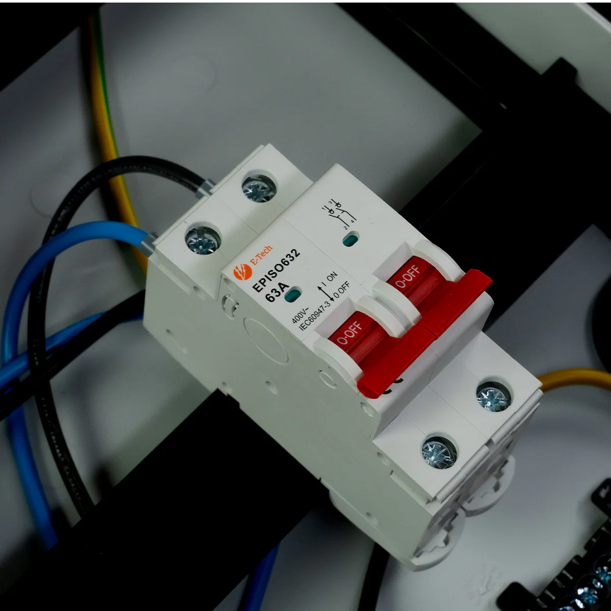 1 fase groepenkast 2 groepen (aardlekautomaat) - Image 6