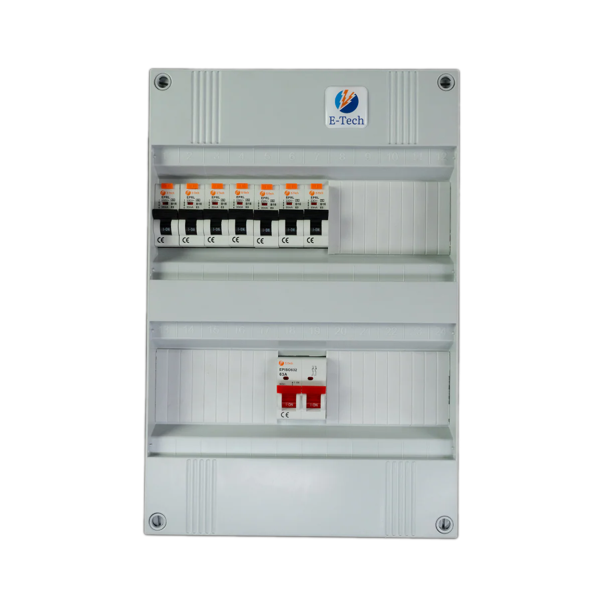 1 fase groepenkast 7 groepen (aardlekautomaat) - Image 3
