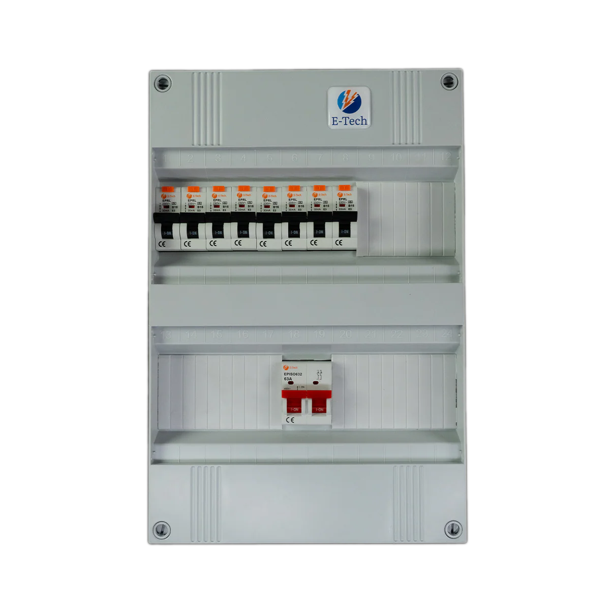 1 fase groepenkast 8 groepen (aardlekautomaat) - Image 3