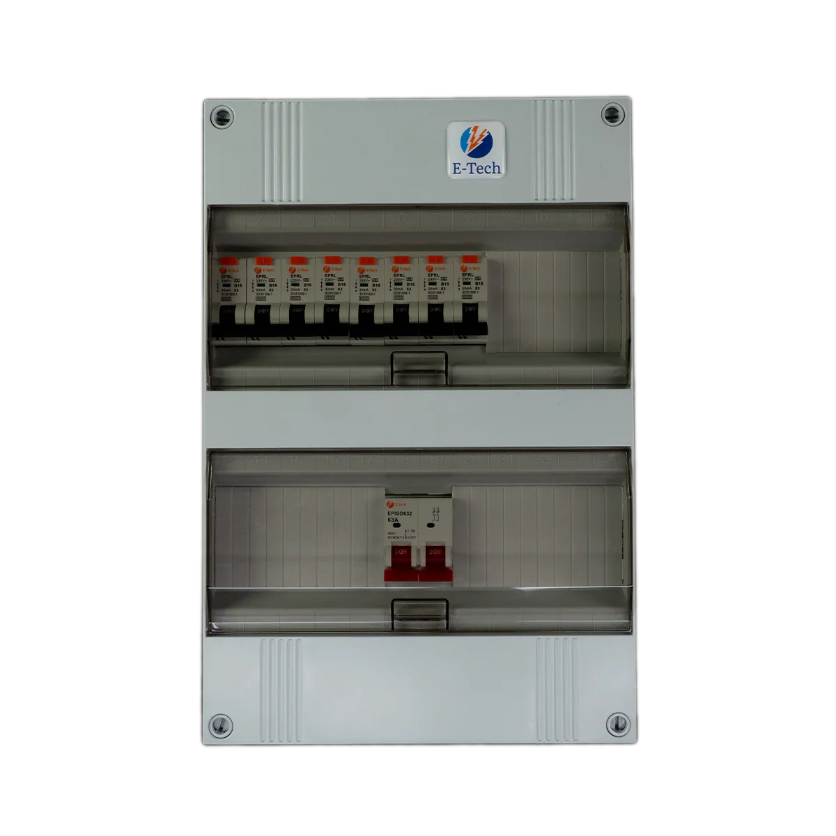 1 fase groepenkast 8 groepen (aardlekautomaat) - Image 4