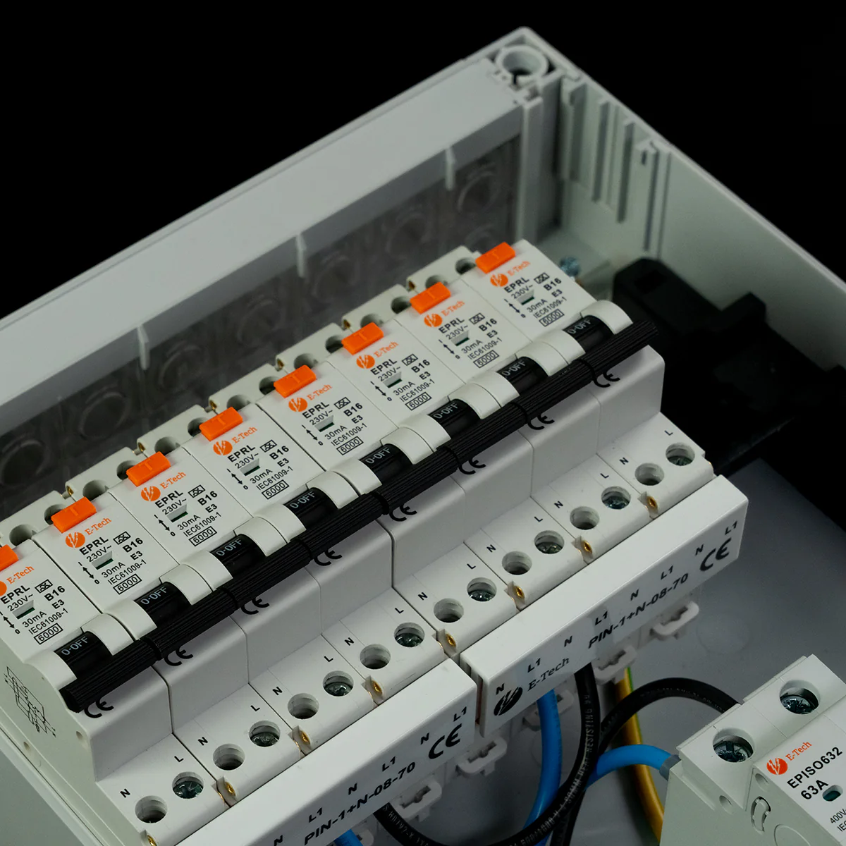 1 fase groepenkast 8 groepen (aardlekautomaat) - Image 5
