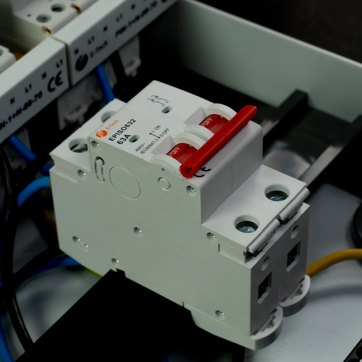 1 fase groepenkast 8 groepen (aardlekautomaat) - Image 6