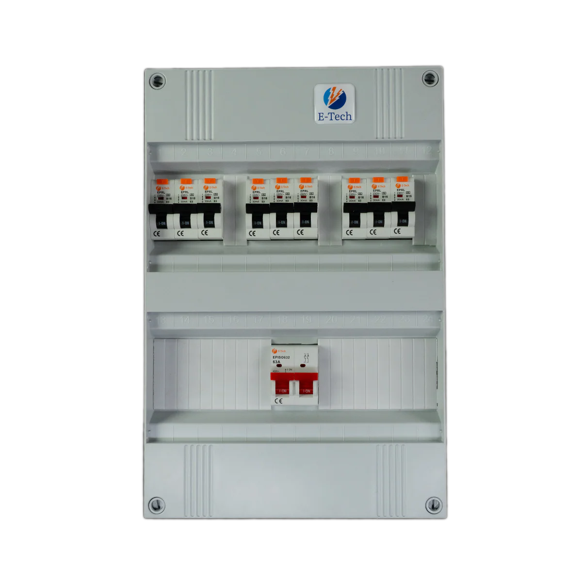 1 fase groepenkast 9 groepen (aardlekautomaat) - Image 3