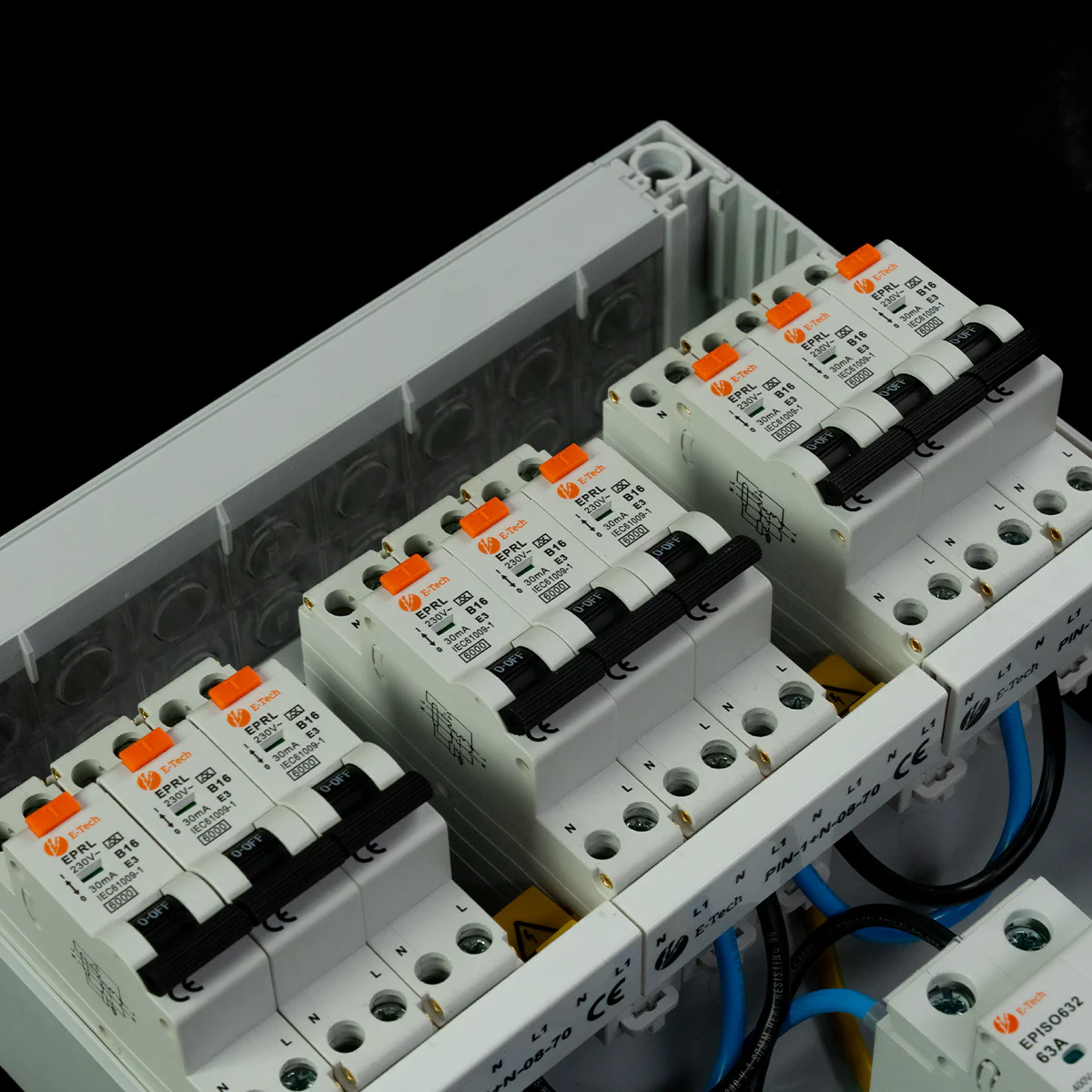 1 fase groepenkast 9 groepen (aardlekautomaat) - Image 5