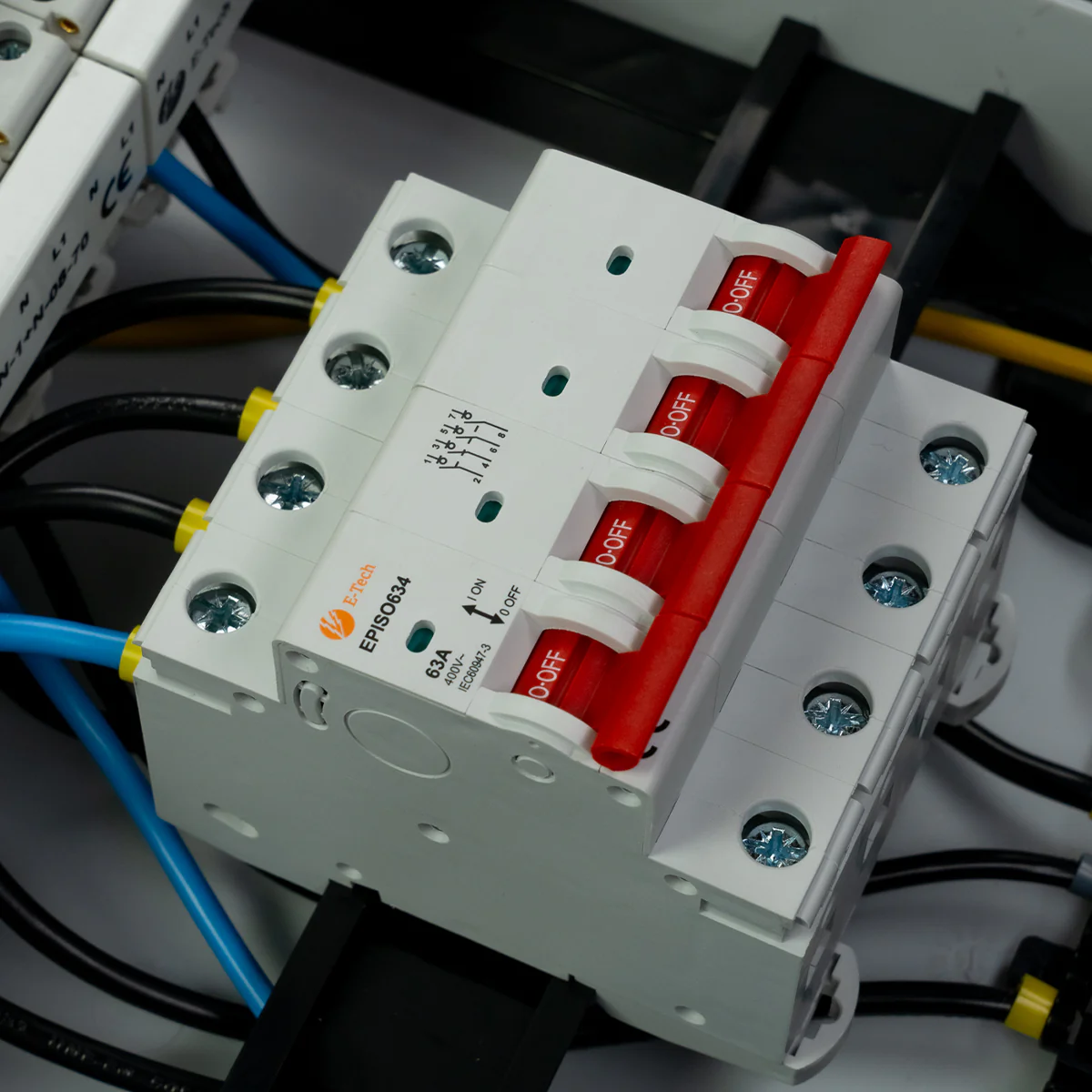 3 fase groepenkast 8 groepen (aardlekautomaat) - Image 6