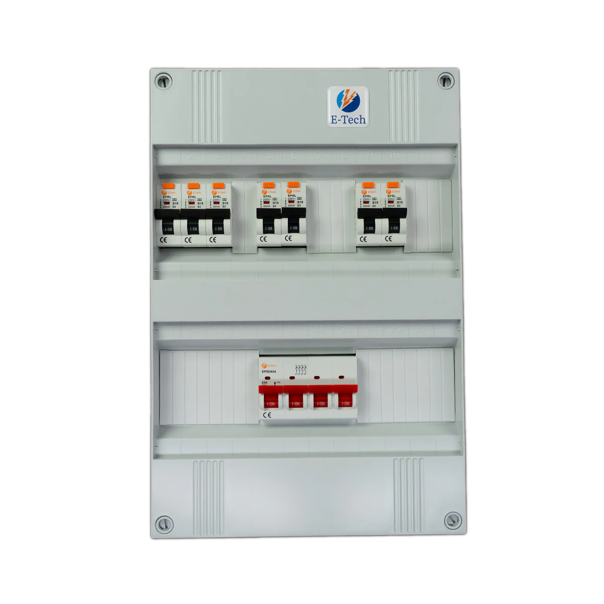 3 fase groepenkast 7 groepen (aardlekautomaat) - Image 3