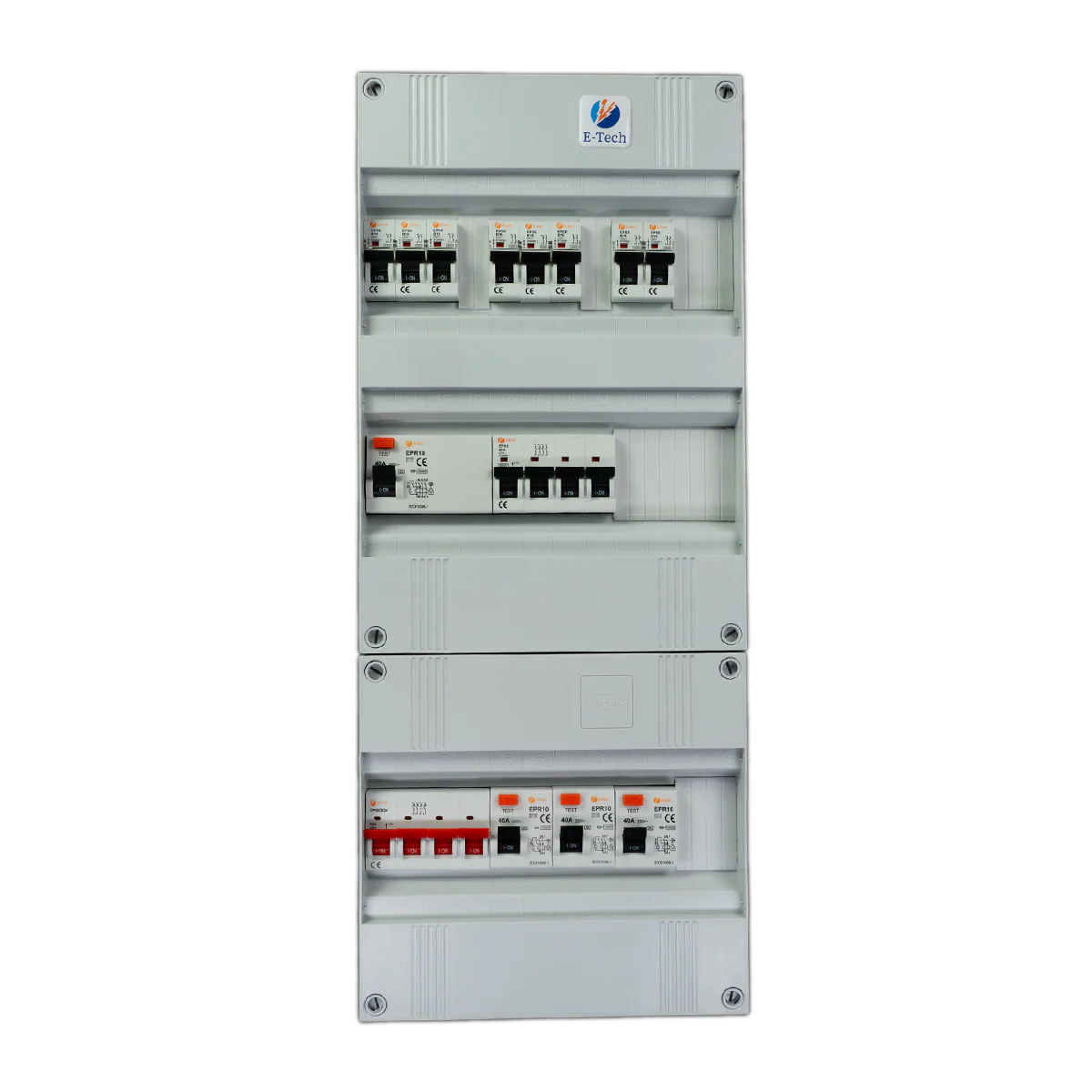 E-TECH 3 fase 8 groepen 1 krachtgroep - Image 3