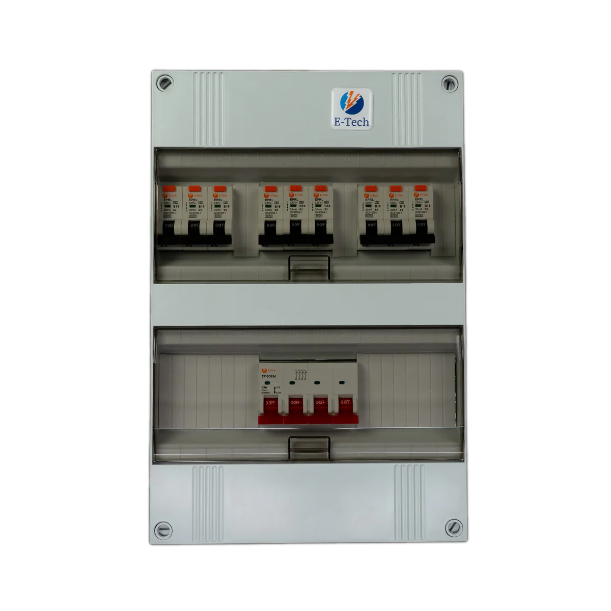 3 fase groepenkast 9 groepen (aardlekautomaat) - Image 4