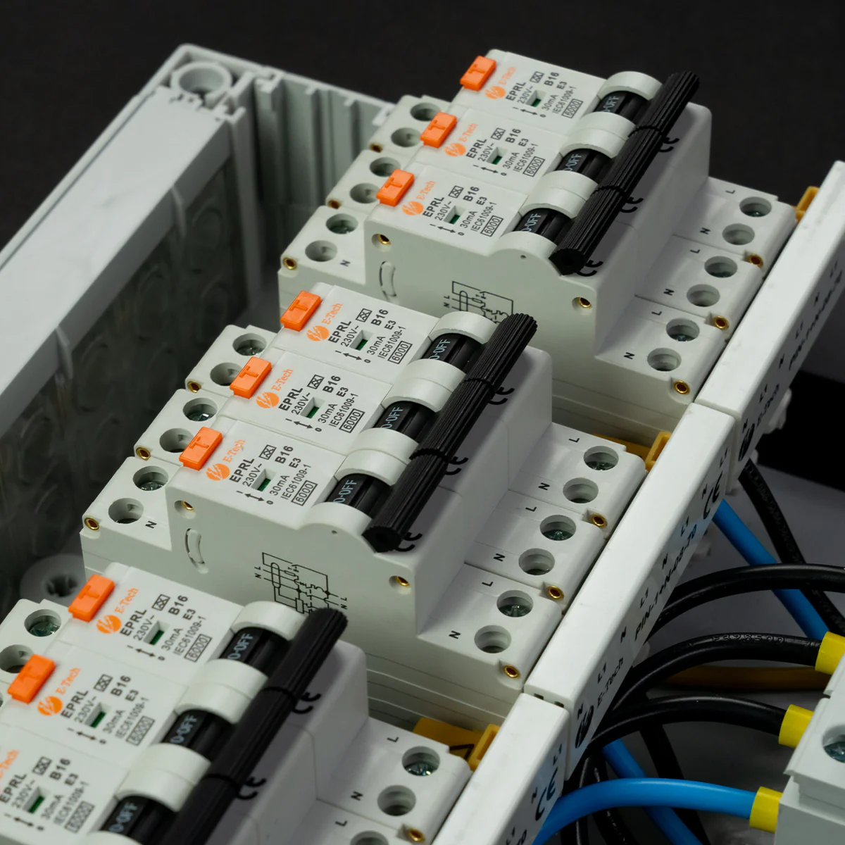 3 fase groepenkast 9 groepen (aardlekautomaat) - Image 5