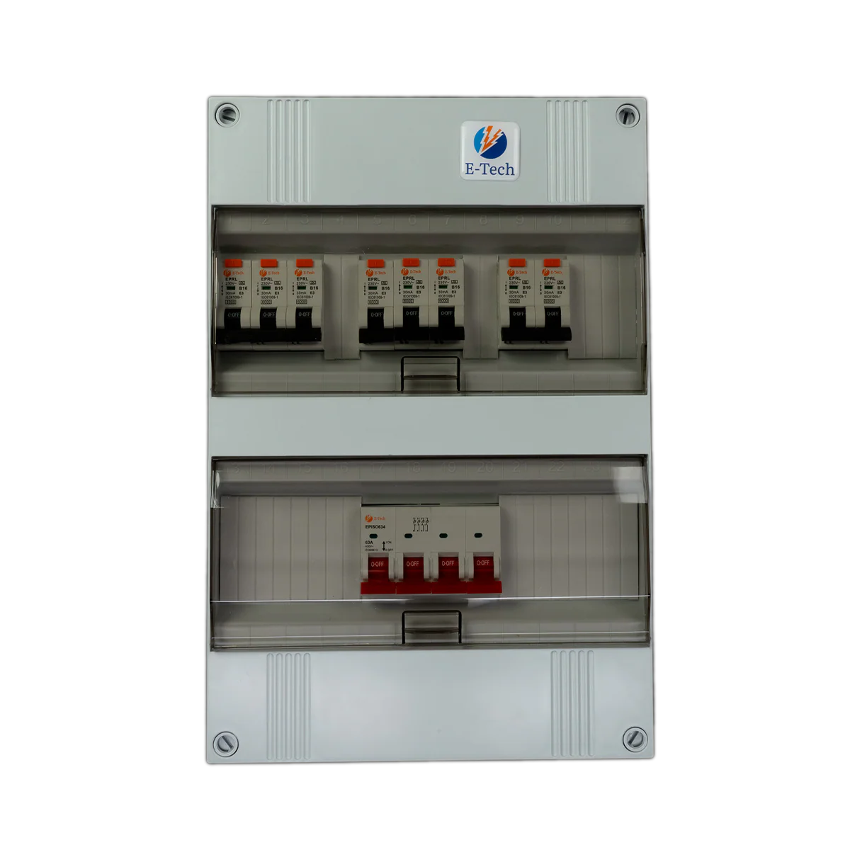 3 fase groepenkast 8 groepen (aardlekautomaat) - Image 4