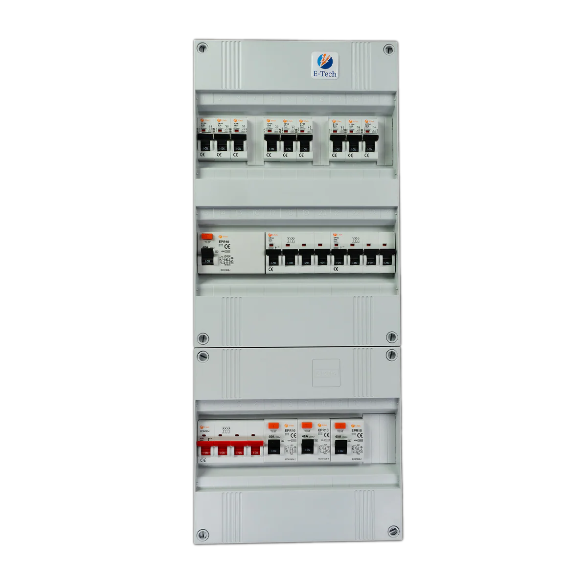 E-TECH 3 fase 9 groepen 2 krachtgroepen - Image 3