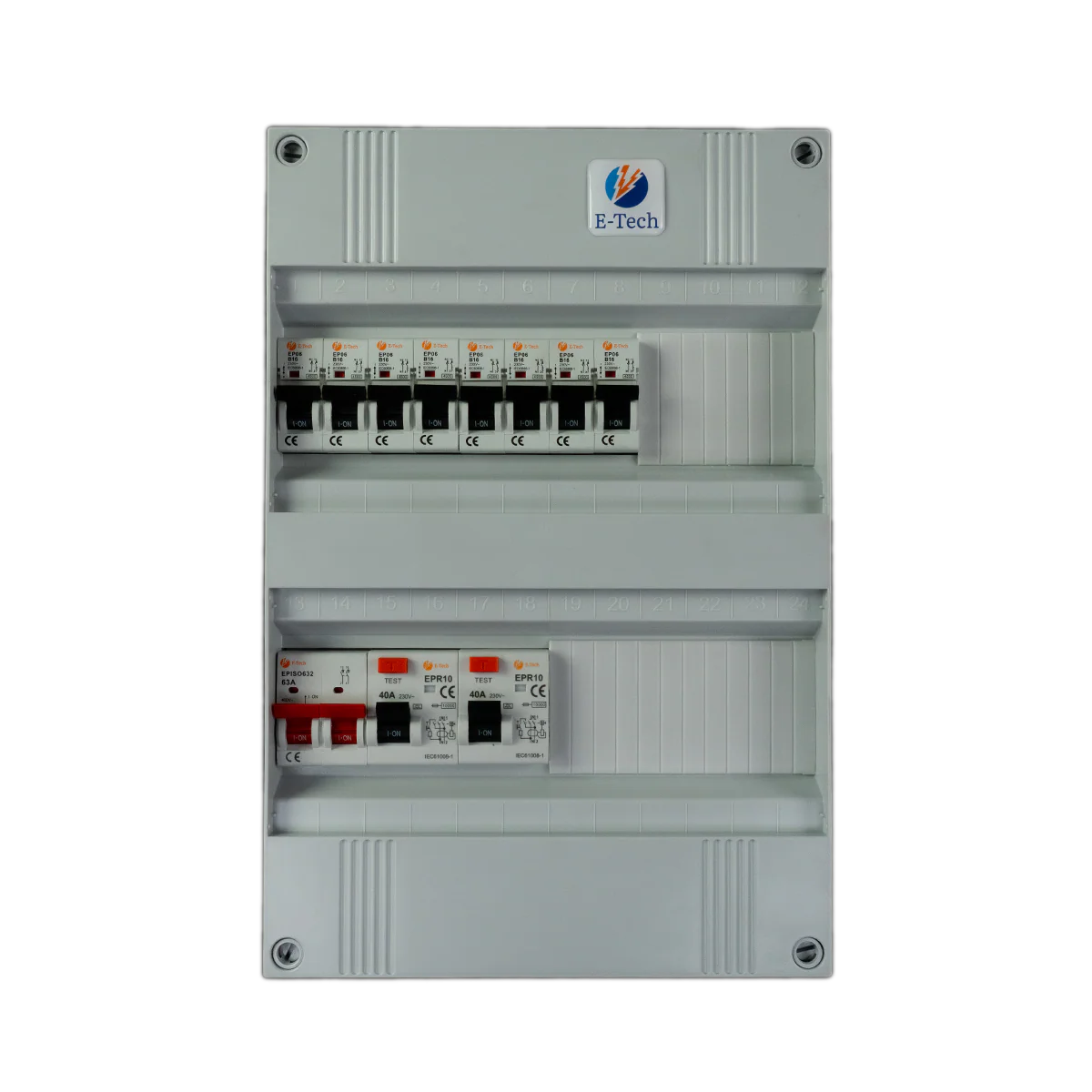 E-TECH 1 fase 8 groepen - Image 4