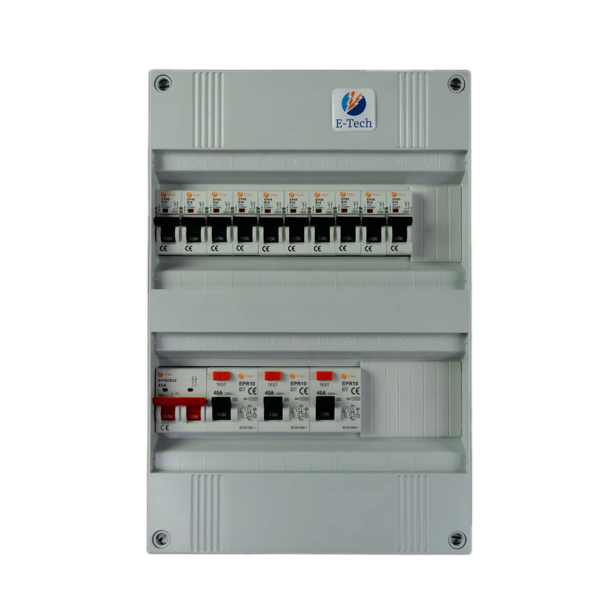 E-TECH 1 fase 10 groepen - Image 3